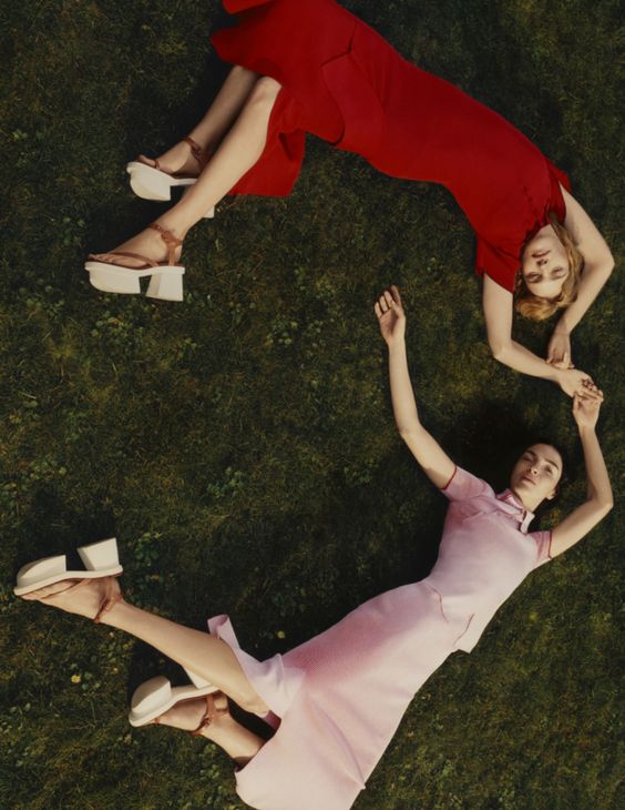 Mariacarla Boscono, Natalia Vodianova by Harley Weir for Stella McCartney Spring Summer 2016