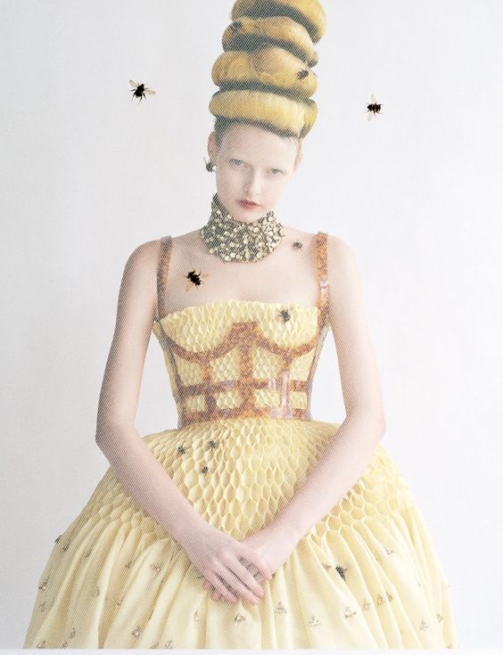 High & Mighty- Elza Luijendijk shot by Tim Walker for Vogue US, March 2013